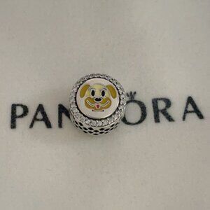 Pandora Dog Animal Printing Exclusive Dangle Charm Pendant